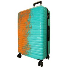 Polycarbonat großer Reisekoffer Hartschale 4 Rollen L Trolley 76cm 94L 5 Farben