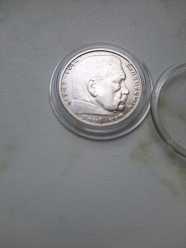 Reichsmark silbermünze 1938 - reichsmark,