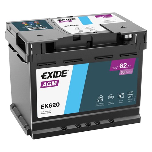 Ek620 exide start stop agm - exide,