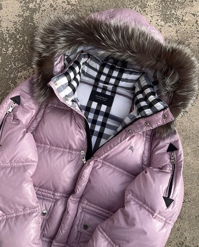 Burberry black label puffer - black,