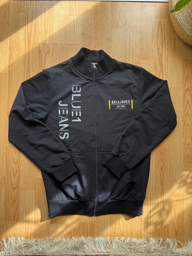 Schwarzer zipper sweater - zipper,