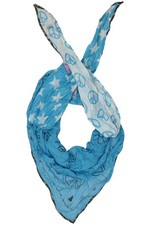 Plomo plata schal damen - o,