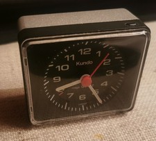 Reisewecker Kundo Mega Quarz West Germany Vintage 80er