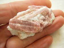 Rosa TURMALIN Kristallstufe aus Brasilien