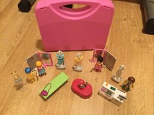 Playmobil Einkaufszentrum Laden Thema Spielset mit Figuren und Koffer