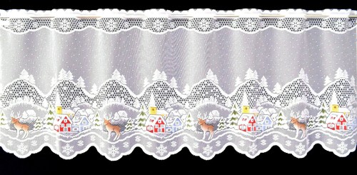 Weihnachtsgardine 120 - , cm