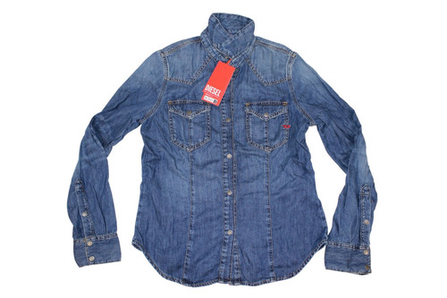 Diesel damen jeanshemd shirt - diesel,
