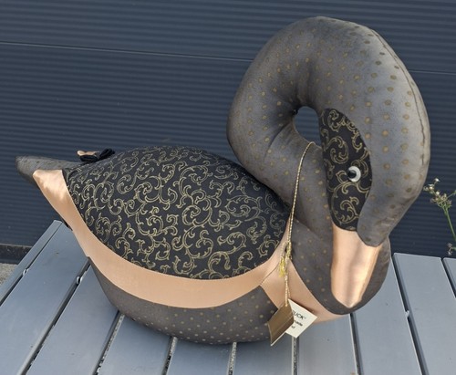 Deko figur schwan puck - deko,