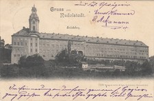 Gruss aus Rudolstadt.      Heidecksburg