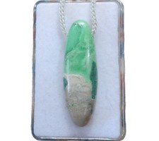 Variscit Cabochon Anhänger