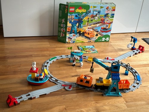 Lego duplo town - town:, güterzug