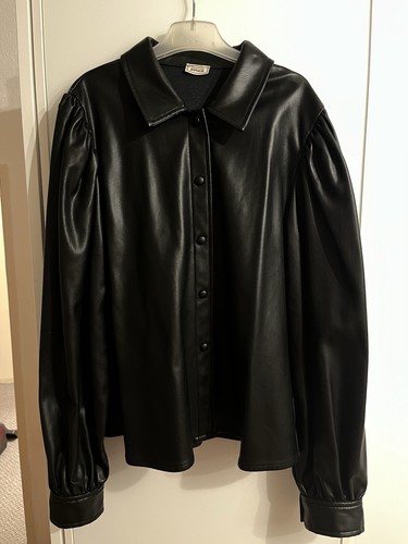 Kunstlederjacke damen schwarz - kunstlederjacke,