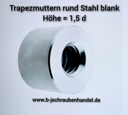 Rundmuttern trapez mutter - rundmuttern,