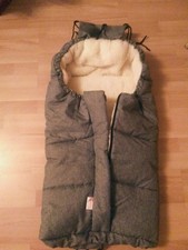 Baby Wintersack für Kinderwagen Lammwolle