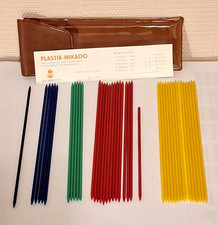 Plastik-Mikado Spielzeug DDR 