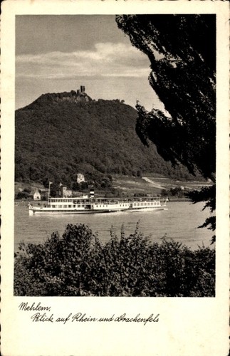 Mehlem bad godesberg - ak, bonn