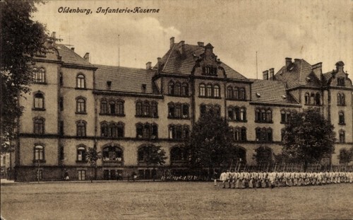 Oldenburg großherzogtum - ak, im