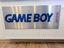Nintendo Gameboy Werbeschild