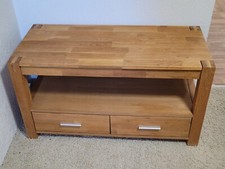 Fernsehtisch Holz massiv im guten Zustand T45cm H55cm B102cm mit Schubladen