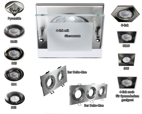 Led einbaustrahler 12v - led,
