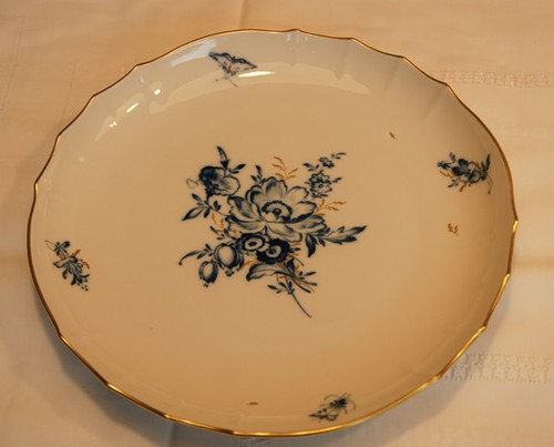 Teller flache schale - flache, meissen