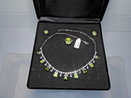 Set 925 silber - silber, collier