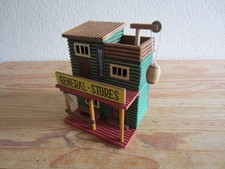 VERO GENERAL-STORES DDR Western Stadt Holz Fort Häuser