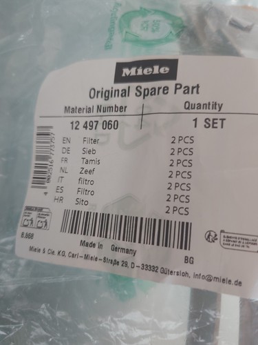 Miele flusensieb original set - miele,