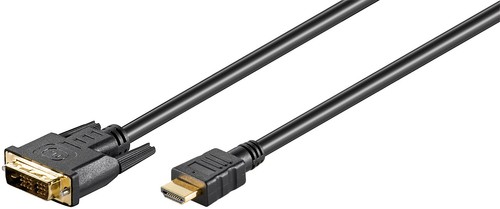 Hdmi dvi kabel - 5m,