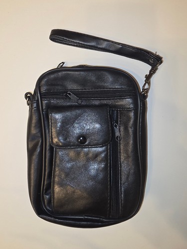Leder herren handgelenktasche - leder, herren-handgelenktasche