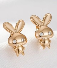 Damen Ohrringe,vergoldet