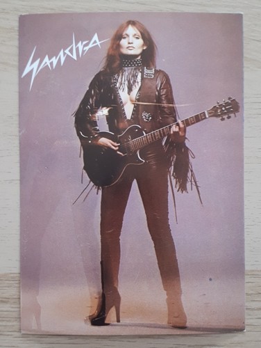 Sandra postkarte von 1979 - ,