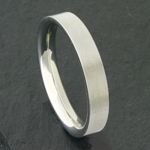 Edelstahl ring bandring - edelstahl,