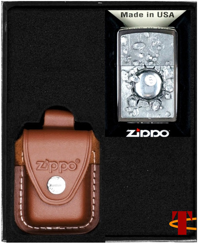 Zippo geschenkset windproof - geschenkset:,