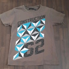 WE T-shirt - Gr. 110/116 - Braun - Jungen