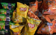 Doritos Nacho Cheese 22 x 44 g – Kleine Portionschips Lays Salted & Bugles