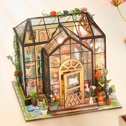 Diy mini gewächshaus holz - mini-gewächshaus,