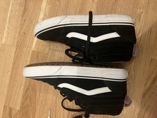 VANS Damen High-Top Sneaker Schwarz – Wildleder, Größe 40