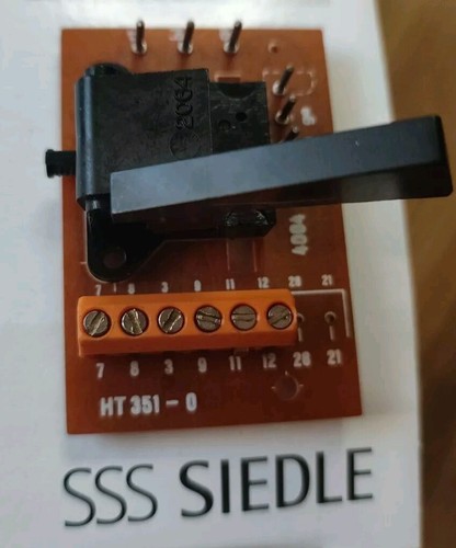 Siedle platine für 351 - siedle,