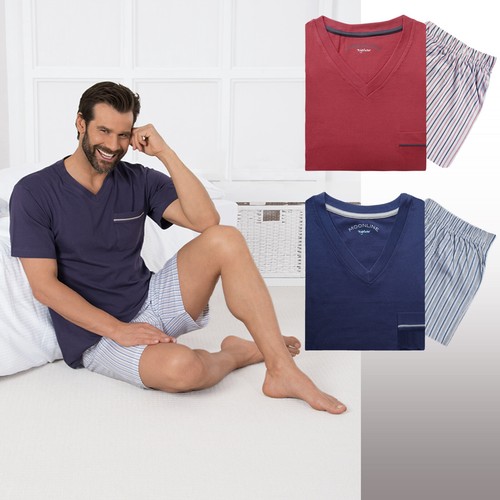Herren nachtwäsche pyjama - herren,