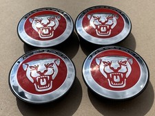 4x Original Jaguar X XF XE F E S Type Pace Rad naben kappen Zier Felgen Deckel