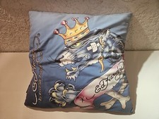 Ed Hardy Kissen Retro 48cm Original Panther Mit Krone  By Christian Audigier