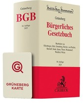 Grüneberg BGB Chat-Book 2025 Buch + KI-Anwendung FRAG DEN GRÜNEBERG