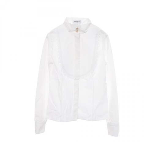 Chanel rüschen bluse shirt - bluse,