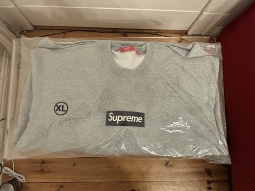 Supreme box logo crewneck fw22 - crewneck,