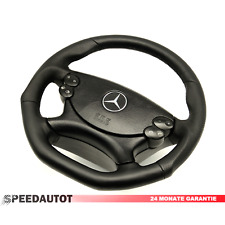 Tuning Abgeflacht Lenkrad für Mercedes R230 W209 W211 W463 E G Klasse Airbag 2w