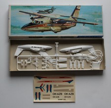 Flugzeug ModellbausatzTurbolet L410 Plasicart VEB Zschopau 197x new tool 
