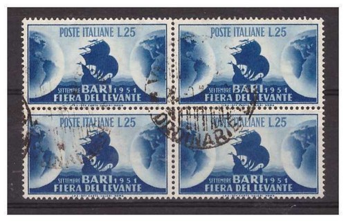Fiera bari 1951 quartina - fiera,