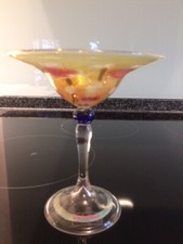 Kleine Glasschale, signiert