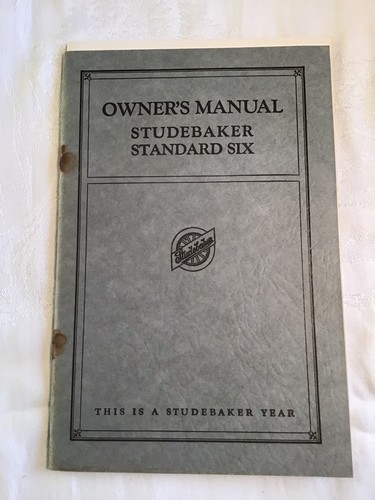 Studebaker standard six - standard,